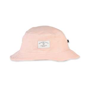 Boys Hats: Bucket Hat - Pink Cord