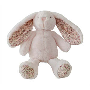 Lily And George: Flopsy Bunny - Floral Sweet Pink