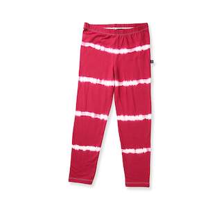 Girls Leggings Plum Dye
