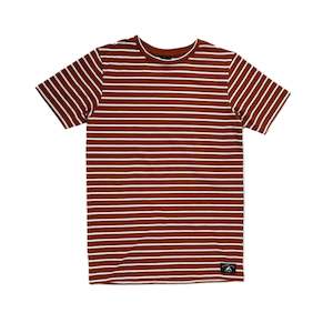 Hello Stranger: Classics Tee Brown Stripe