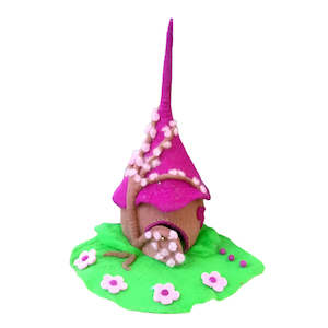 Felt Toys: Felt Blossom Twig Hollow