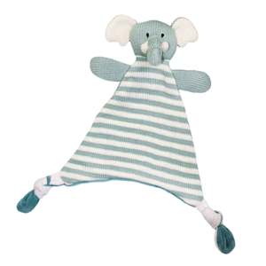 Lily And George: Comforter - Charlie Stripey Elephant