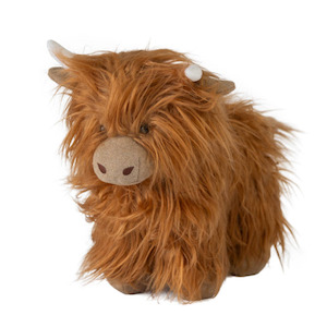 Lily And George: Mac The Highland Cow Soft Toy