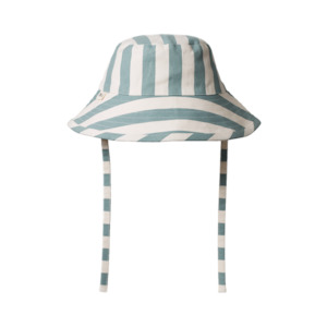 Hats: Holiday Sunhat Star Dew Stripe