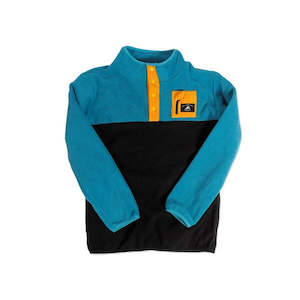 Over The Top Boys: Boys Adventure Fleece Teal Black