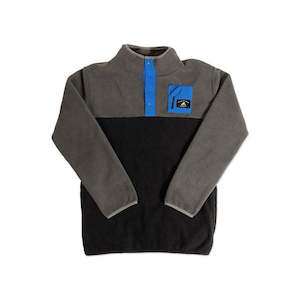 Boys Adventure Fleece Charcoal Black