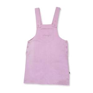 Girls Pinafore Lilac