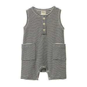 Camper Suit Navy Stripe