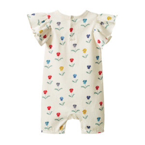 Bodysuits: Short Sleeve Tilly Suit Delphine Blooms