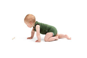 Essentials Singlet Bodysuit Pine