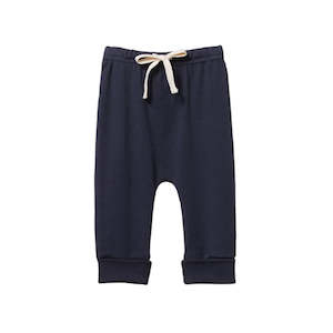 Drawstring Pants Navy NB