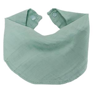 Bibs: Muslin Bib/Burping Cloth Mint