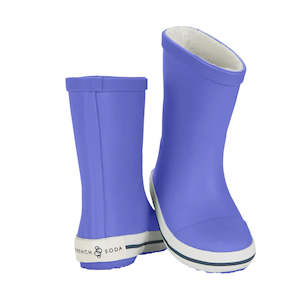 Purple Kids Rubber Gumboots