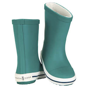 Sea Green Rubber Gumboots