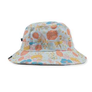 Boys Hats: Bucket Hat Retro Floral