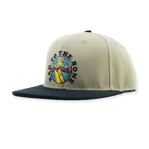 Snapback Cap Rad Sand Black