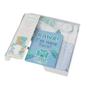 Dinosaurs Milestone Muslin Box Set
