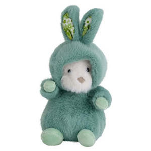 Play All: Plush Bunny Bear Green