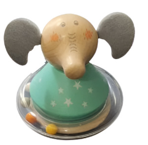 Comforters Rattles: Roly-Poly Animal Elephant