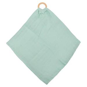 Comforters Rattles: Muslin Security Blanket Mint