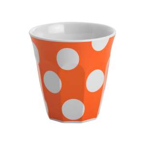Jab Melamine: Spots Tumbler Orange 300ml