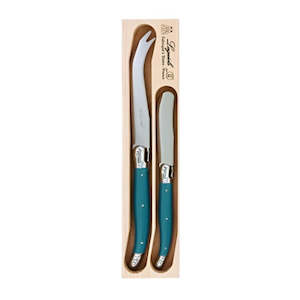 Cutlery: Verdier 2pc Cheese Teal