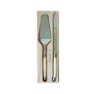 Verdier Cake Server Ivory