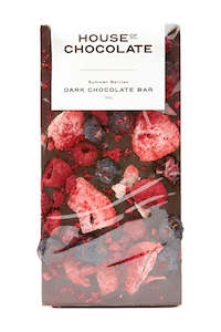 Summer Berries Dark Choc Bar