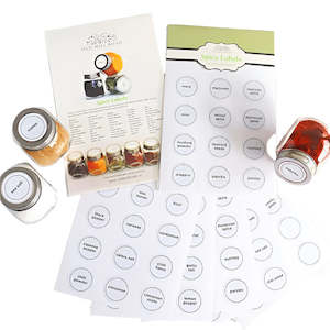 Pantry Labels: Spice Labels pk60