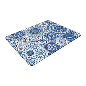 Cleaning: Quick Dry Dish Mat Sparcia Blue