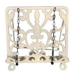 Cookbook Holders: Recipe Book Holder Cast Iron