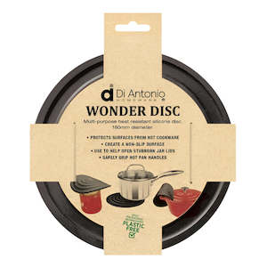 Cookware Accessories: Wonder Disc Silicone Black 18cm