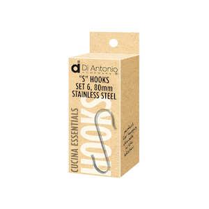 Cookware Accessories: Hanging Hooks 80 x 20mm, Set of 6