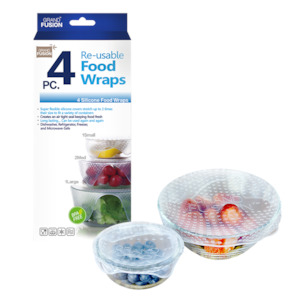 Silicone Food Wraps 4 Pack
