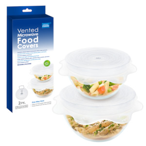 Food Savers: Vented Silicone Food Cover Set