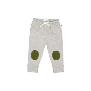 Boys Pants: Track Pants Grey Melange