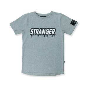 Boys Tops: Scoop Tee Stranger Grey Marle