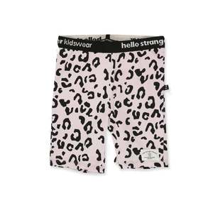 Bike Tights Lilac Leopard