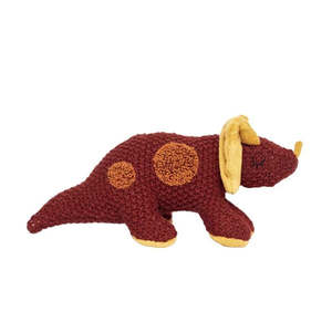 Comforters Rattles: Tracey Triceratops Soft Toy Rattle