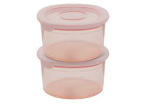 Baby Food Jar 250ml Set2 Rose