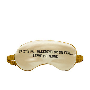 Moana Road: Eye Mask Gold/White