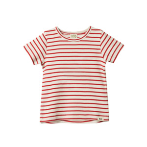 River Tee Red Sailor Stripe