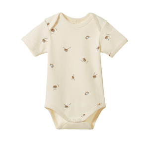 Nature Baby: Short Sleeve Bodysuit Mini Music