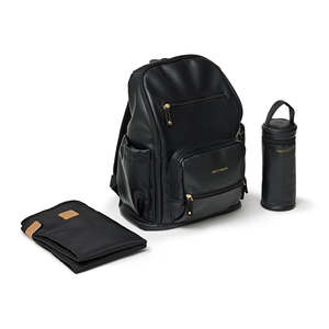 Out And About: Pretty Brave Chloe Backpack Black Pebble
