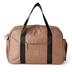 Out And About: Pretty Brave Stella Baby Bag Caramel/Black
