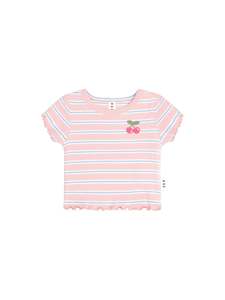 Girls: Huxbaby Candy Stripe Rib Tee