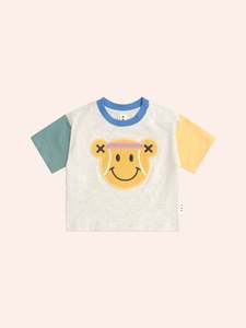 Boys: Huxbaby Tennis Bear Boxy Tee