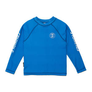 Crywolf Long Sleeve Rash Vest Deep Sea Blue