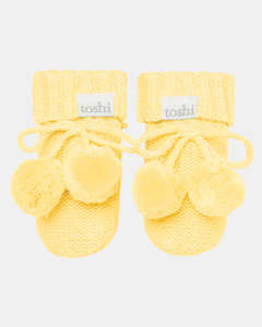 Toshi Organic Booties Marley Banana
