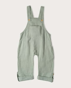 Babu Frankie Overalls Matcha